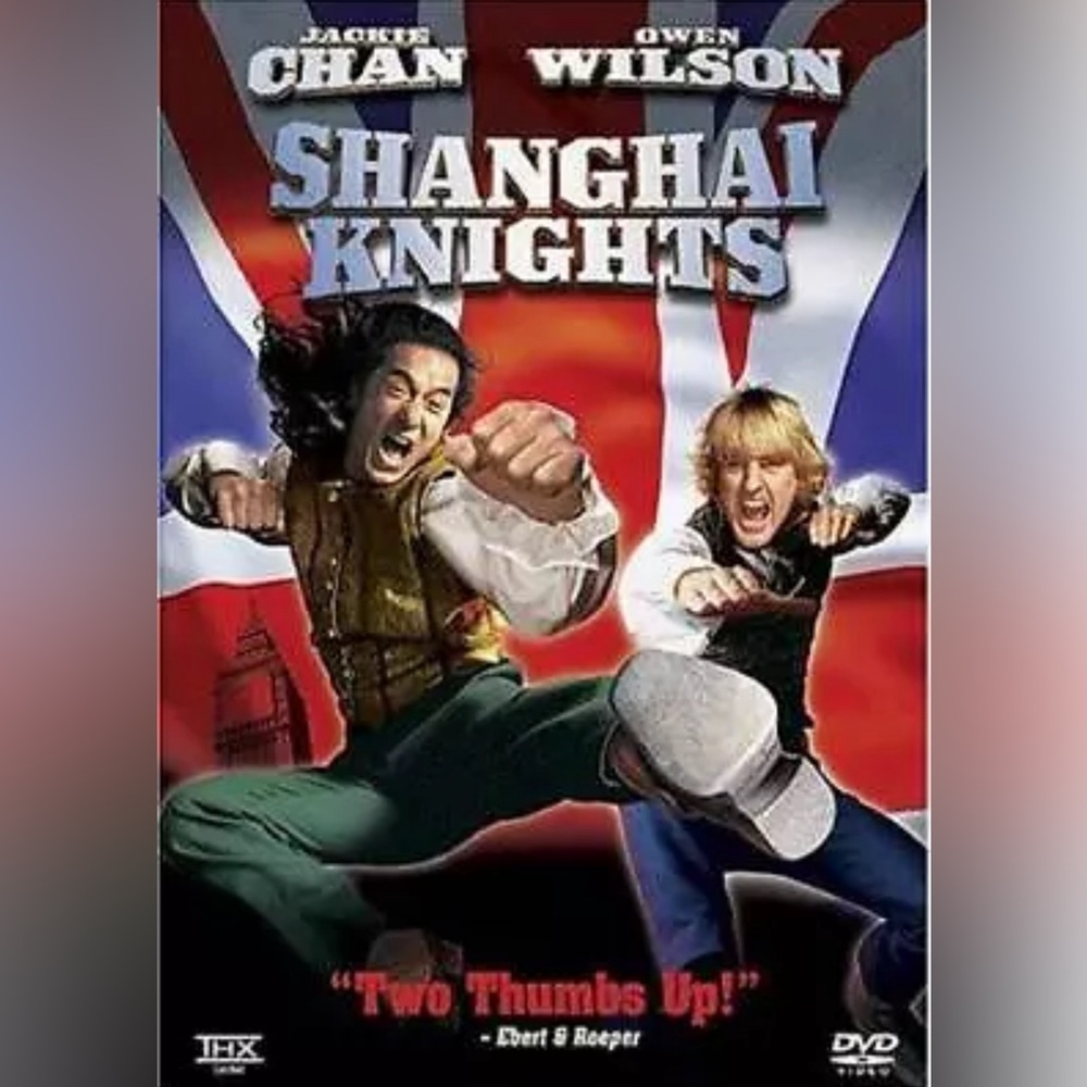 Shanghai Knights DVD Touchstone Spyglass Jackie Chan Owen Wilson Widescreen 2003
